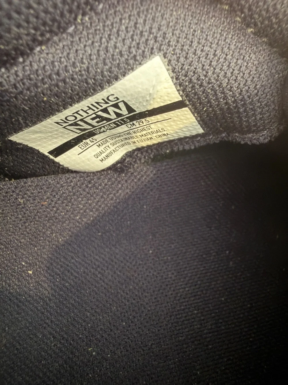 Mens Nothing New Sneakers